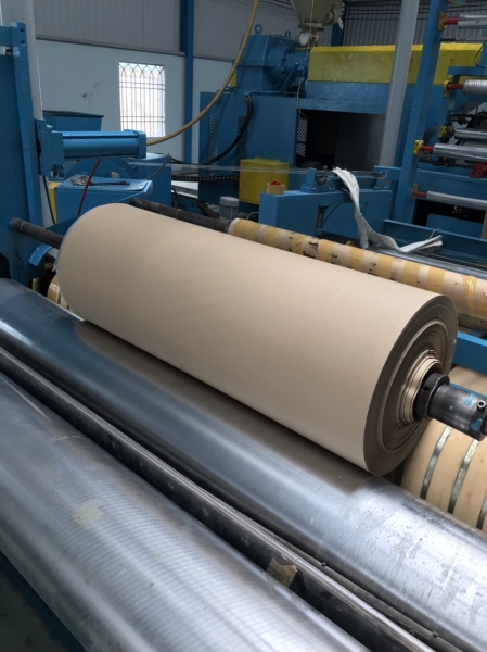 Coated paper roll