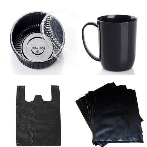Application of black masterbatch