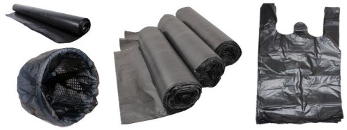 Application of black masterbatch