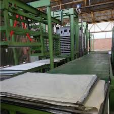 Vinyl flooring machine