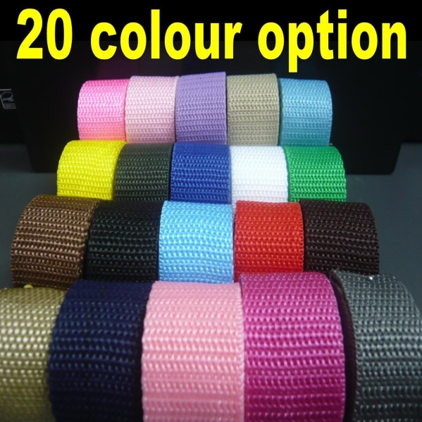 Backpack woven webbing