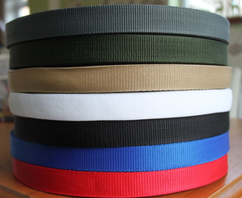 Backpack woven webbing