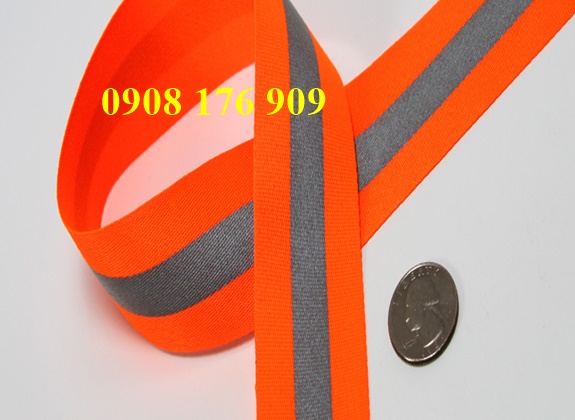 Reflective bias binding tape