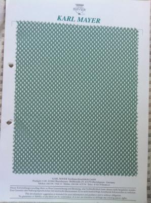 Net fabric, tricot fabric