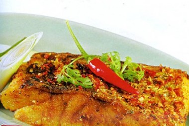 Fried fish fillet