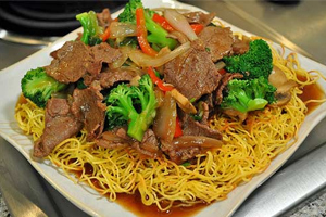 Stir-fried noodles