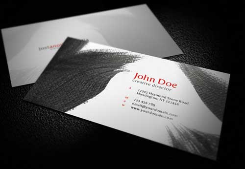 Card visit printing