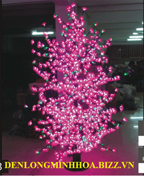 Peach tree lights