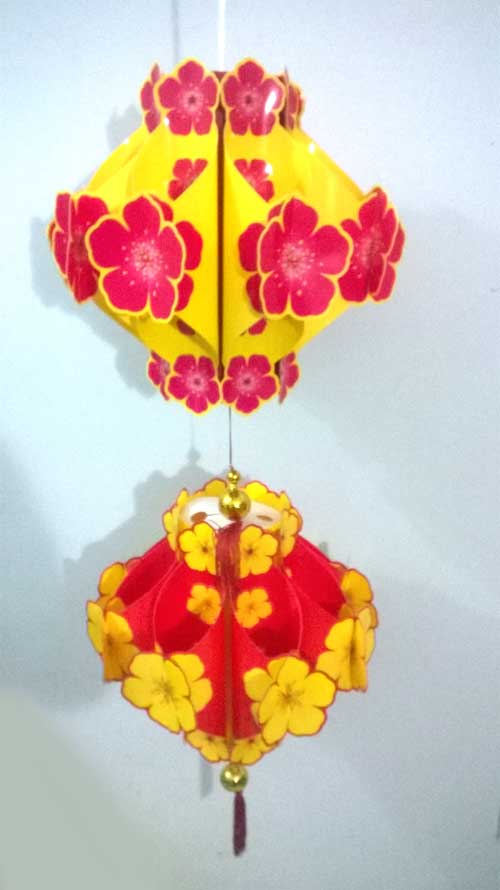 Plastic lantern