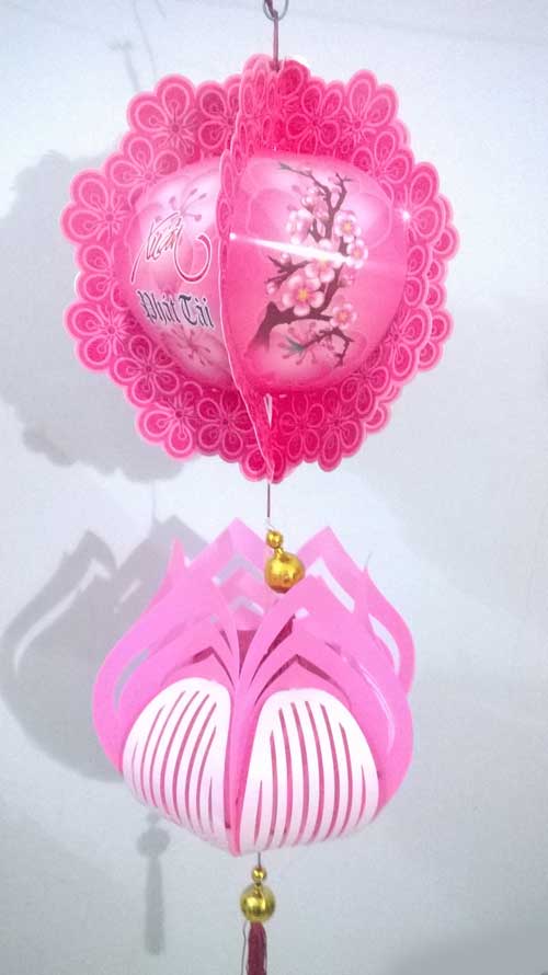 Plastic lantern