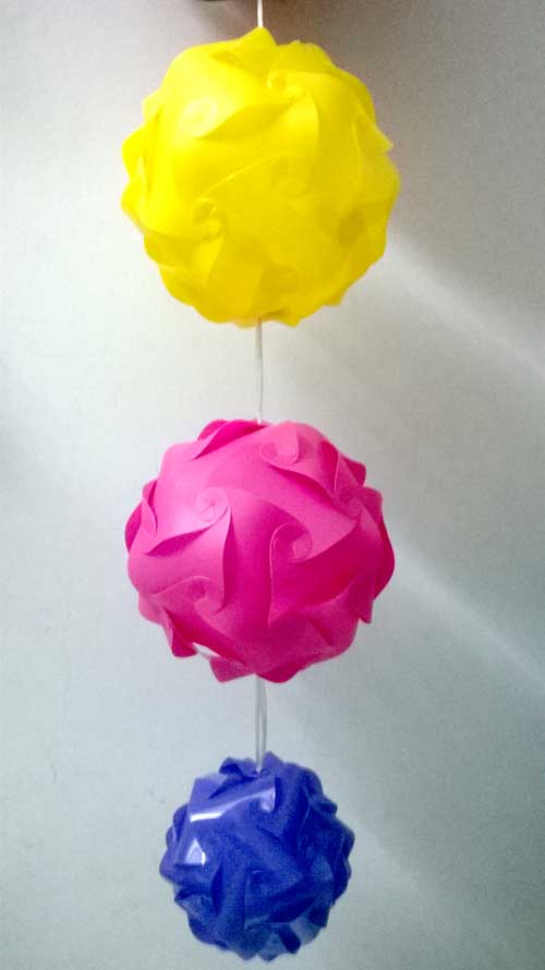 Plastic lantern