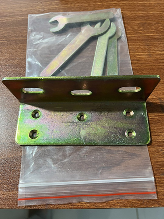 Steel brackets