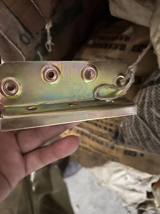 Steel brackets