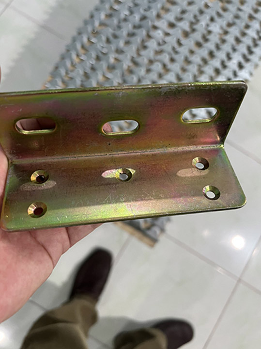 Steel brackets