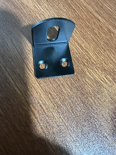 Various types of steel brackets