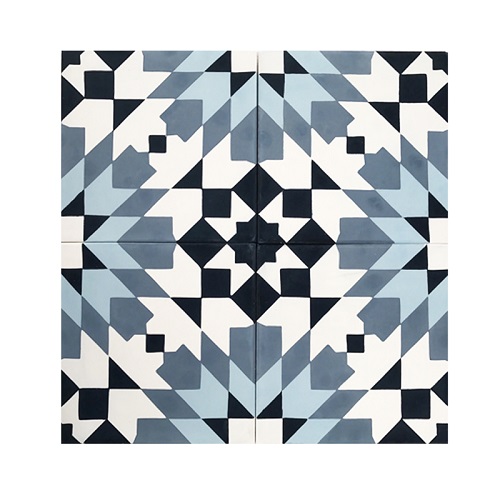 7 Floral ceramic tiles