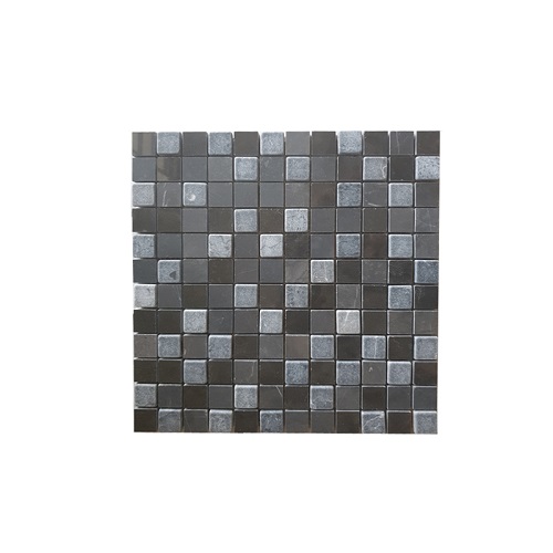 Black Mosaic Tile Wallpaper