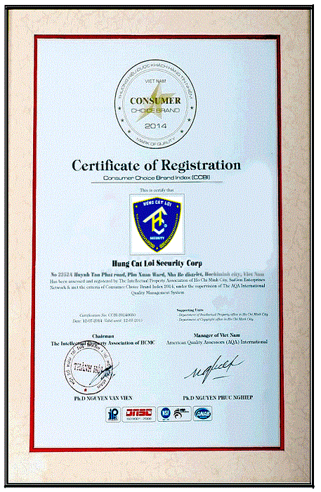 Certifications