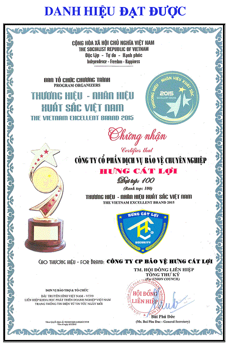 Certifications