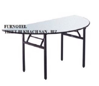 Crescent table