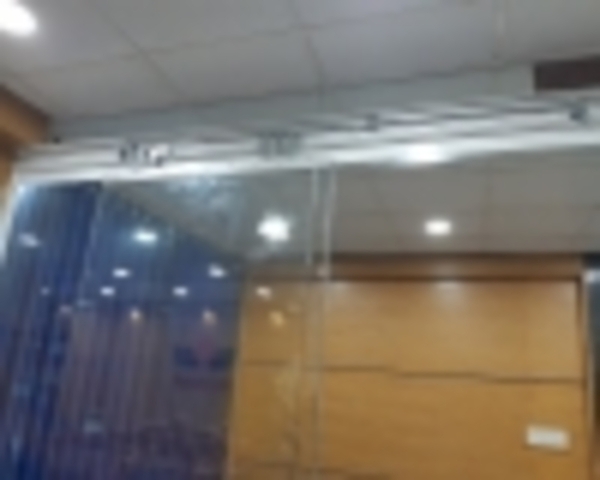 Semi-automatic doors