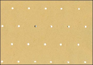 Die Cut Yellow Paper