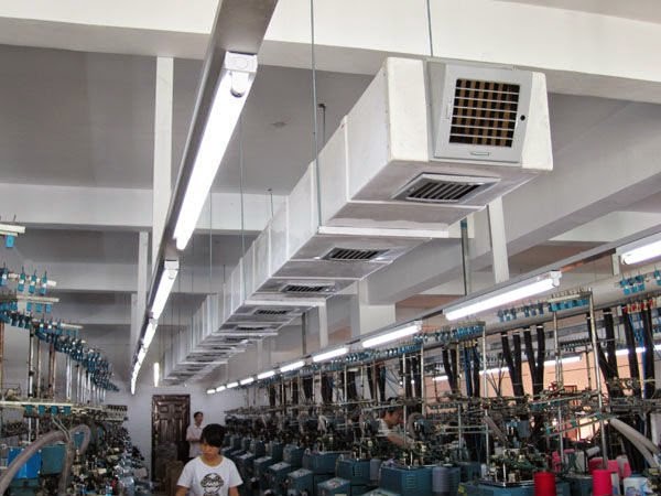Weaving Factory Cooling System