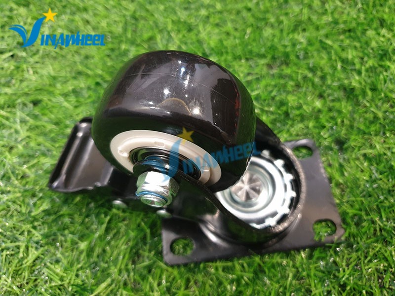 Black trolley wheel
