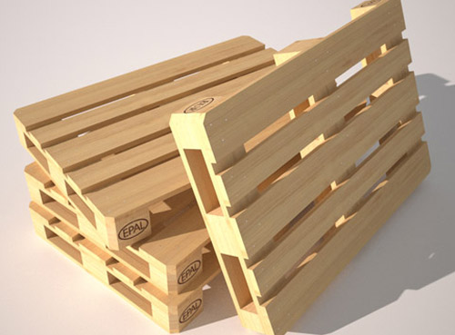 Wooden pallets