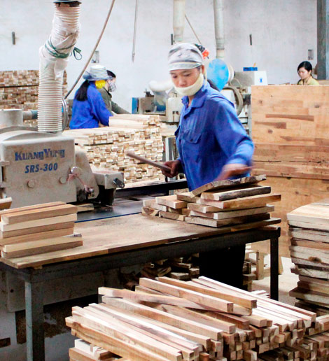 Wood manufacturing