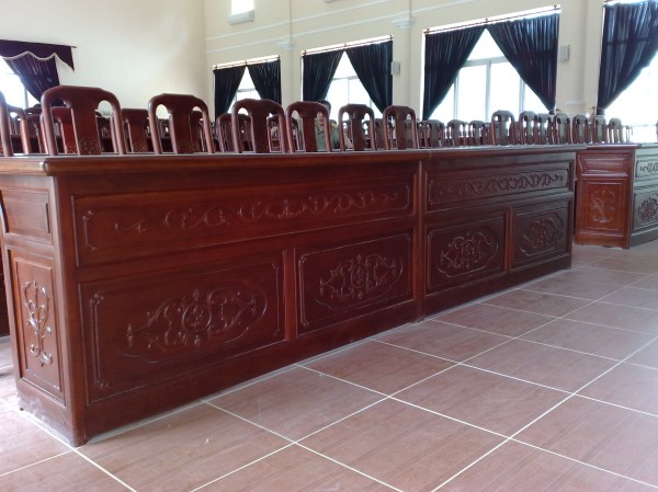 Wooden tables & chairs