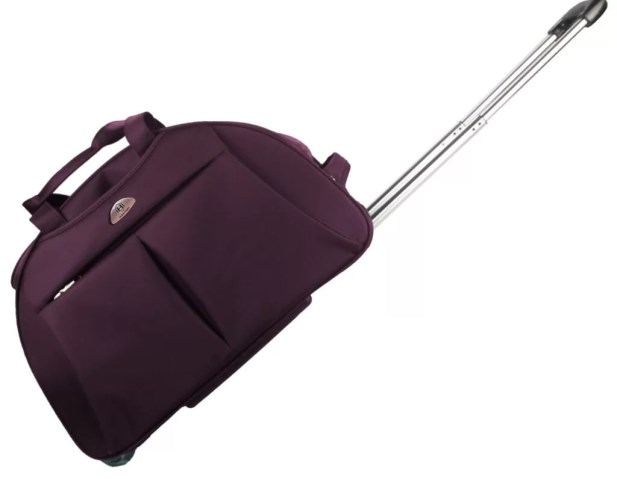 Travel duffle bag with wheels