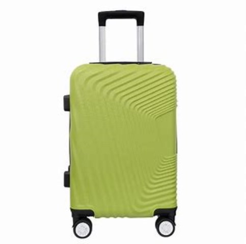 Plastic suitcase