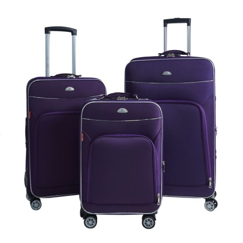 Fabric suitcase