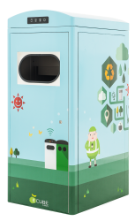Clean Tube Smart Trash Can