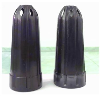 Blow plastic parts