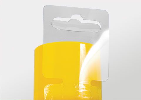 Cylinder hang tab