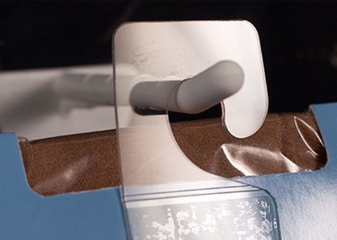 Hook hang tab
