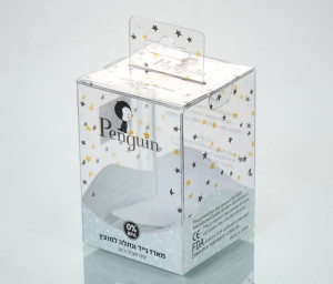 Offset printed plastic box