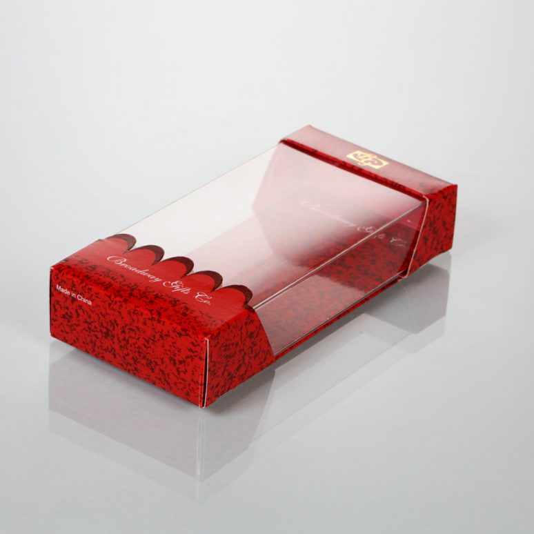 Clear plastic box