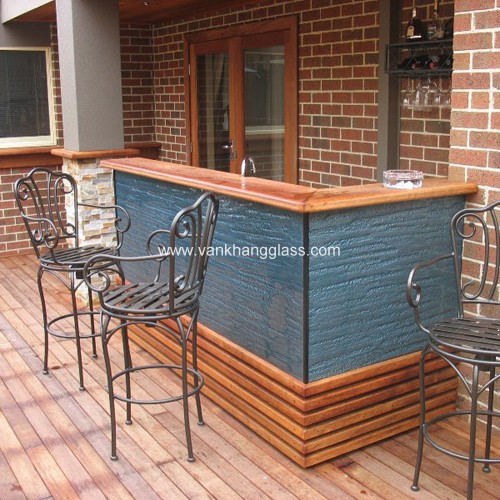 Glass wall cladding