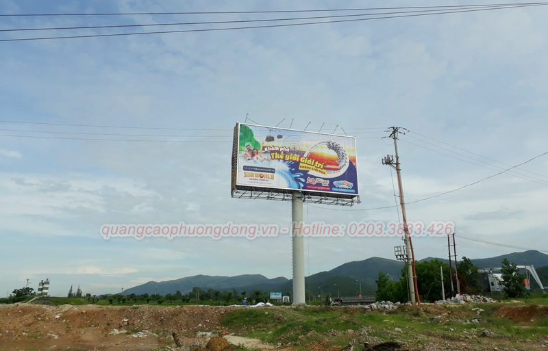 Advertising equipment rental service