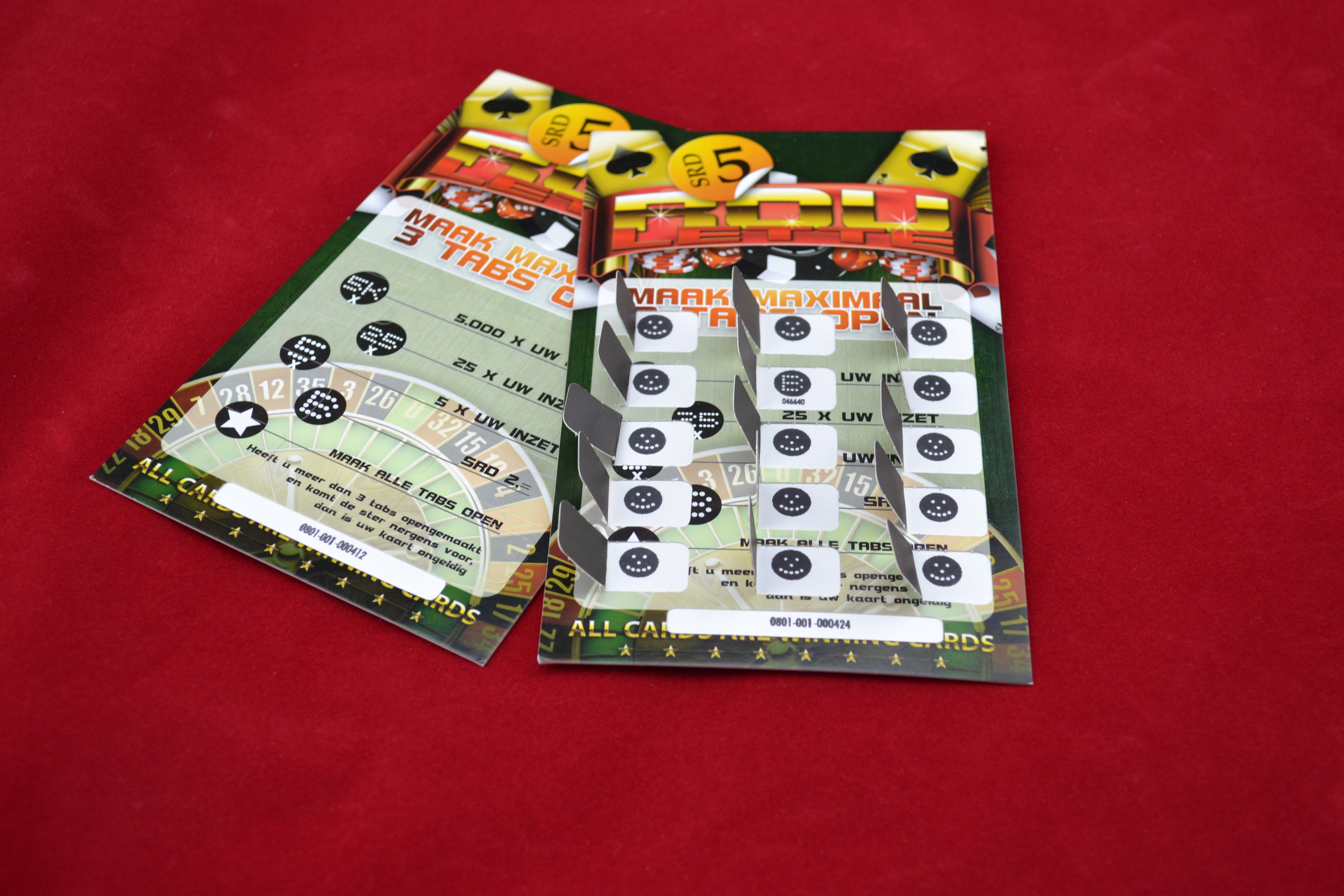 Peel-off card printing