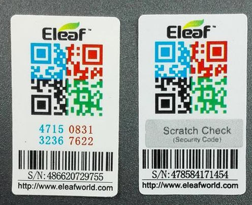 Scratch card printing