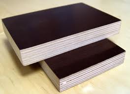 Filmed plywood