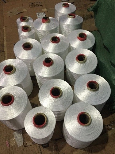 White Polyester yarn