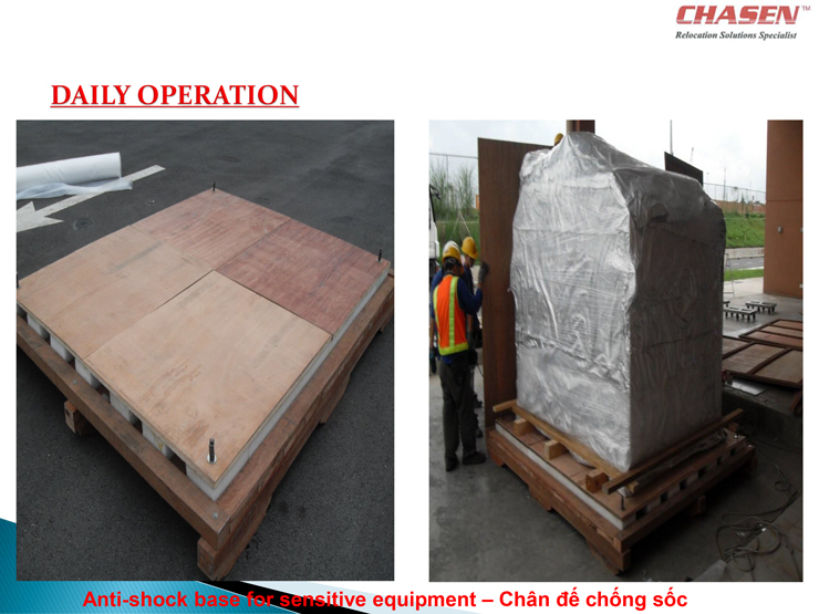 Cargo packaging service