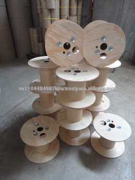 Wooden bobbin