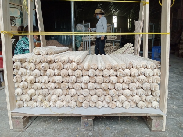 Wood lathe processing