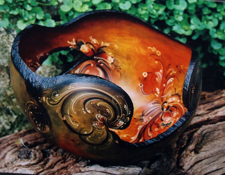 Wooden bowl
